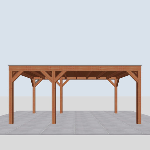 Douglas Overkapping Modern Classic - 555x375cm - vooraanzicht