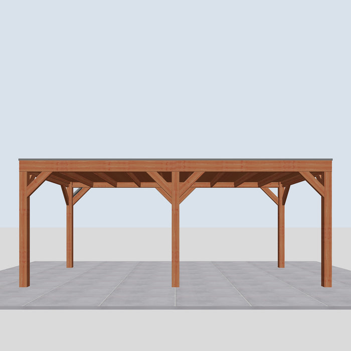 Douglas Overkapping Modern Classic - 600x310cm - vooraanzicht