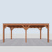 Douglas Overkapping Modern Classic - 600x375cm - vooraanzicht