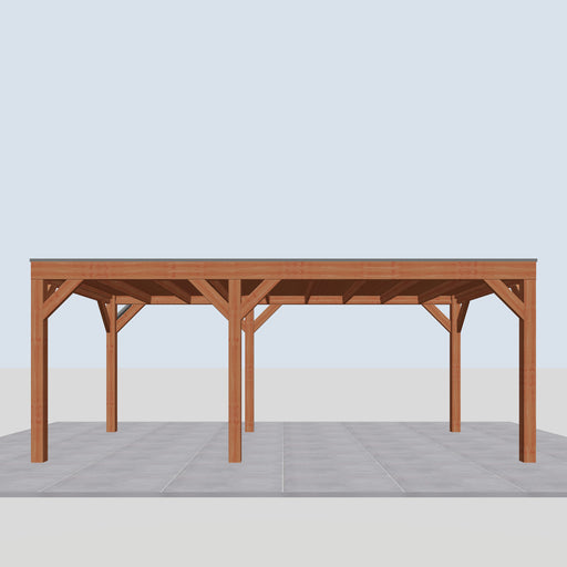 Douglas Overkapping Modern Classic - 610x310cm - vooraanzicht