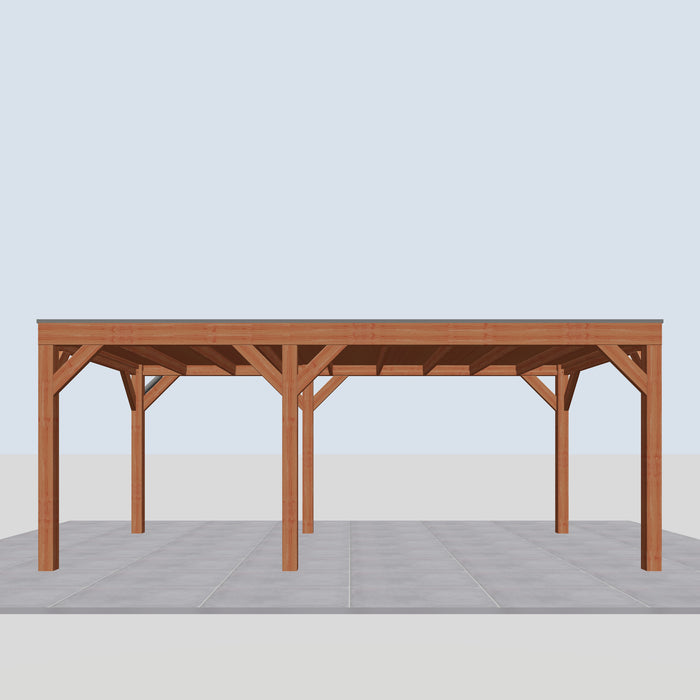 Douglas Overkapping Modern Classic - 610x310cm - vooraanzicht