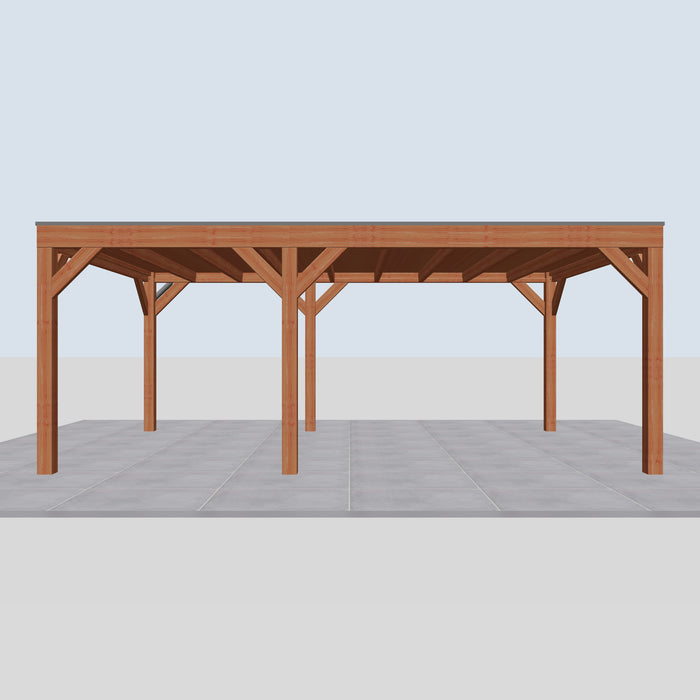 Douglas Overkapping Modern Classic - 610x375cm - vooraanzicht