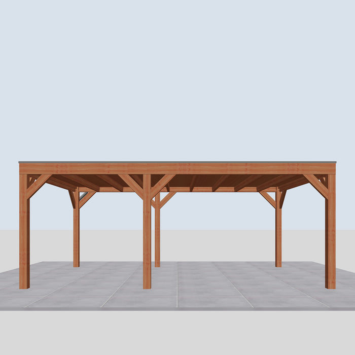 Douglas Overkapping Modern Classic - 610x375cm - vooraanzicht