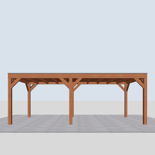 Douglas Overkapping Modern Classic - 665x310cm - vooraanzicht
