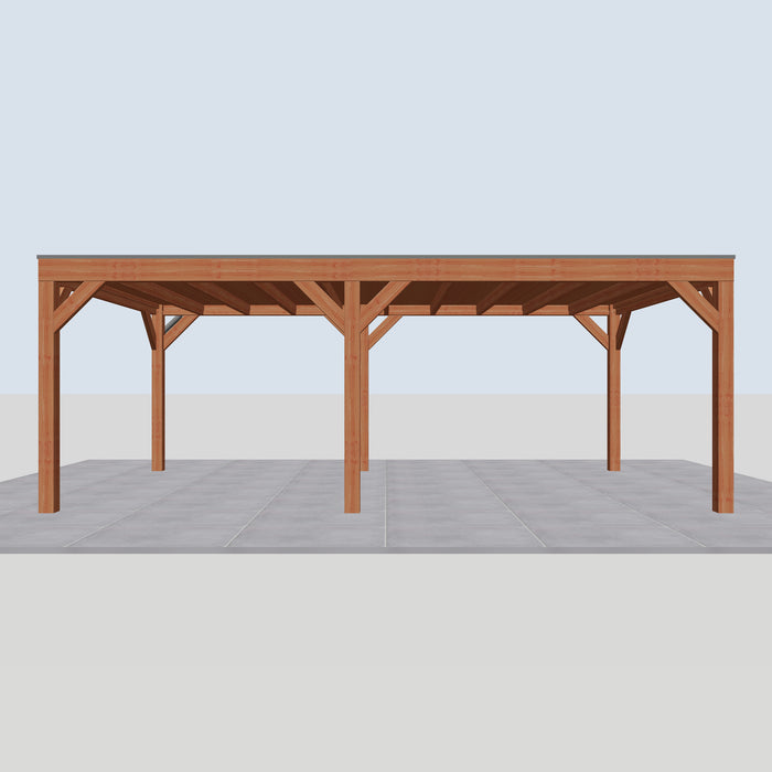 Douglas Overkapping Modern Classic - 665x375cm - vooraanzicht
