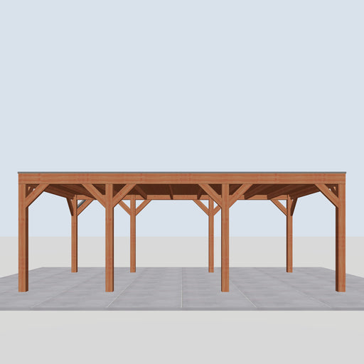 Douglas Overkapping Modern Classic - 670x375cm - vooraanzicht