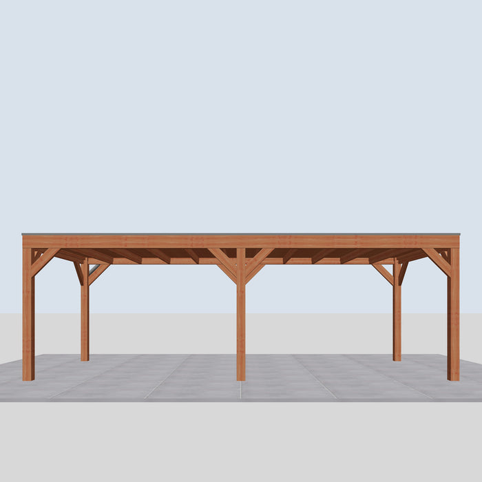 Douglas Overkapping Modern Classic - 730x310cm - vooraanzicht