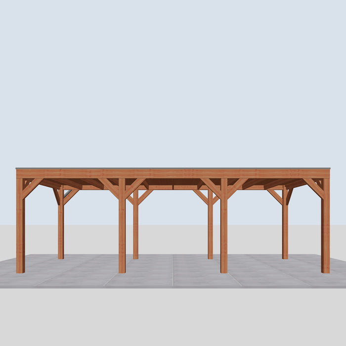Douglas Overkapping Modern Classic - 735x310cm - vooraanzicht