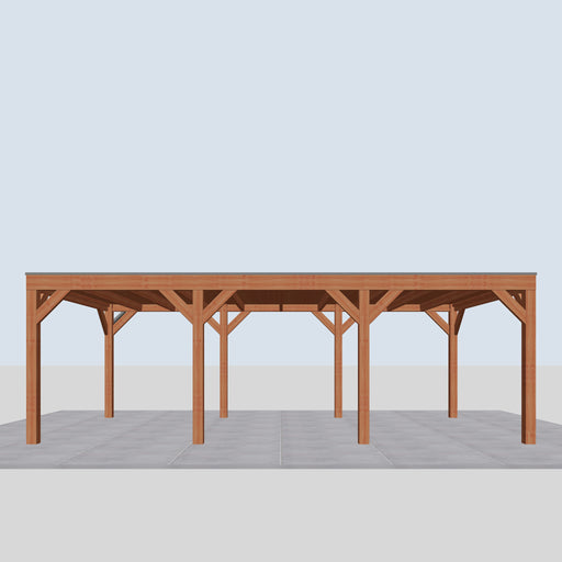 Douglas Overkapping Modern Classic - 735x375cm - vooraanzicht