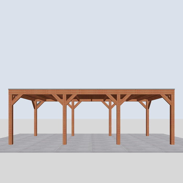 Douglas Overkapping Modern Classic - 735x375cm - vooraanzicht