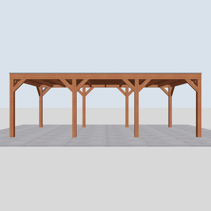 Douglas Overkapping Modern Classic - 735x375cm - vooraanzicht