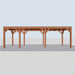 Douglas Overkapping Modern Classic - 775x310cm - vooraanzicht