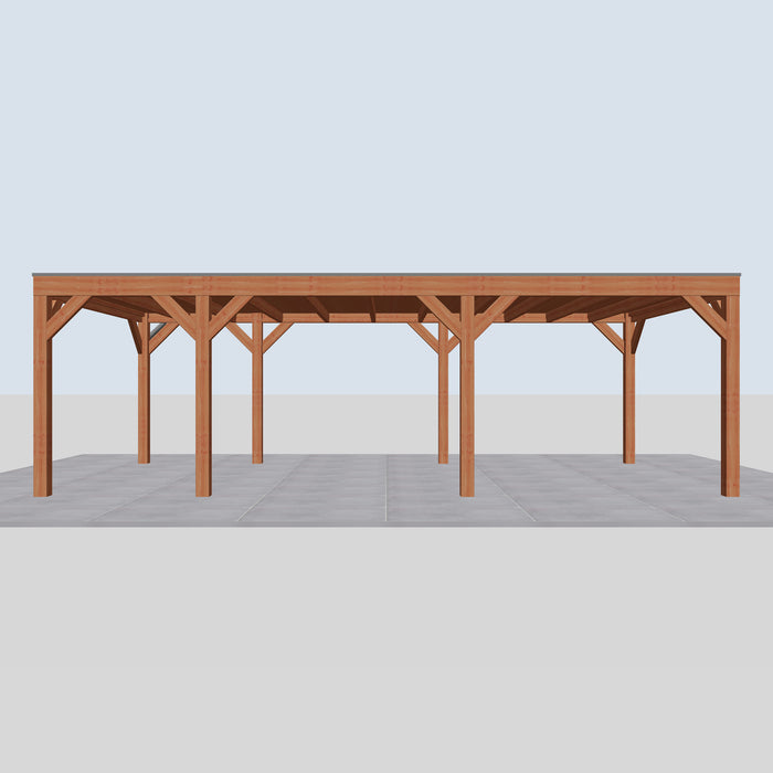 Douglas Overkapping Modern Classic - 775x375cm - vooraanzicht