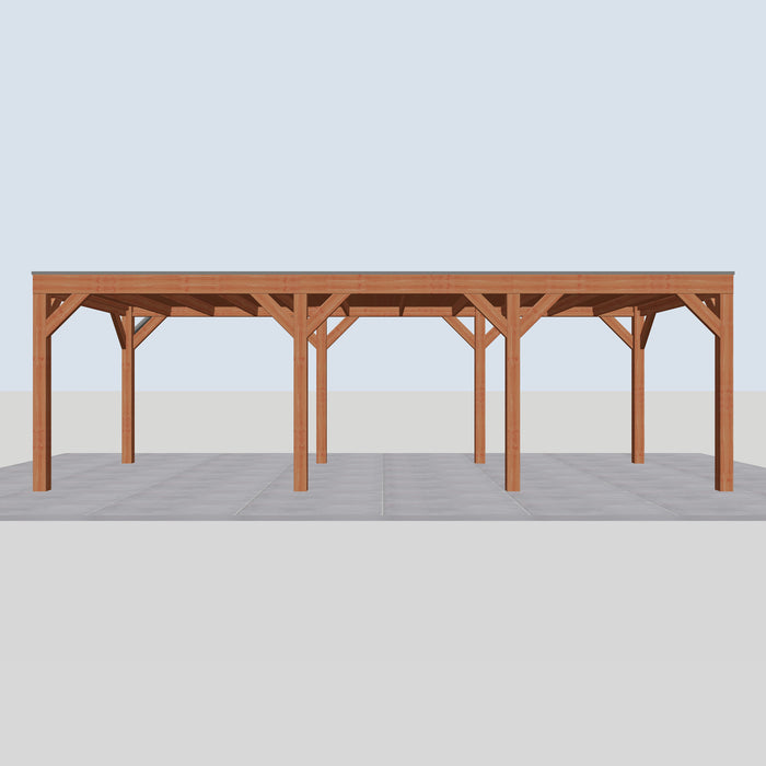 Douglas Overkapping Modern Classic - 785x310cm - vooraanzicht
