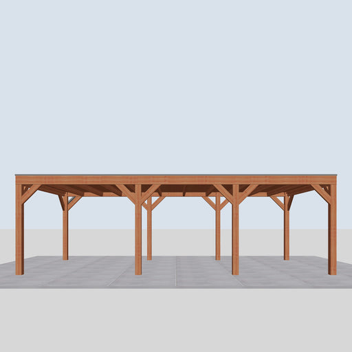 Douglas Overkapping Modern Classic - 785x375cm - vooraanzicht