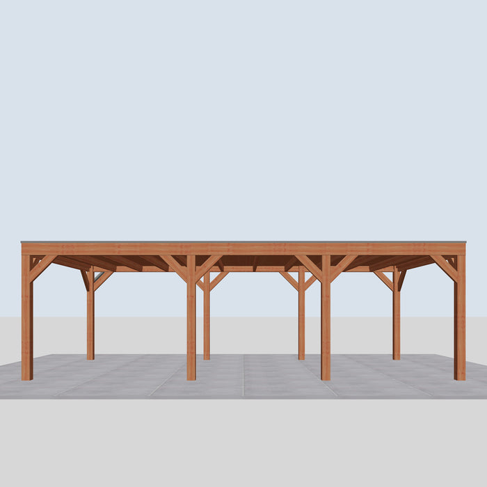 Douglas Overkapping Modern Classic - 785x375cm - vooraanzicht