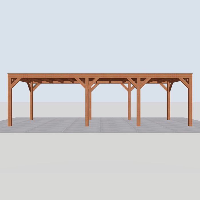Douglas Overkapping Modern Classic - 850x310cm - vooraanzicht