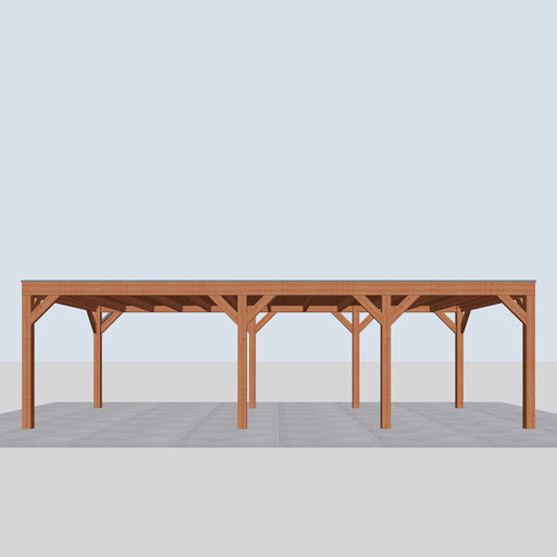Douglas Overkapping Modern Classic - 850x375cm - vooraanzicht