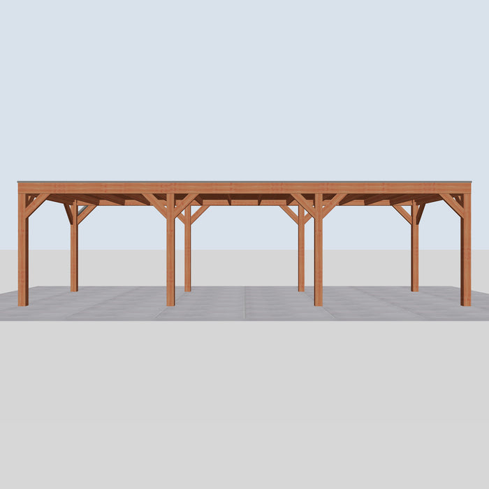 Douglas Overkapping Modern Classic - 890x310cm - vooraanzicht