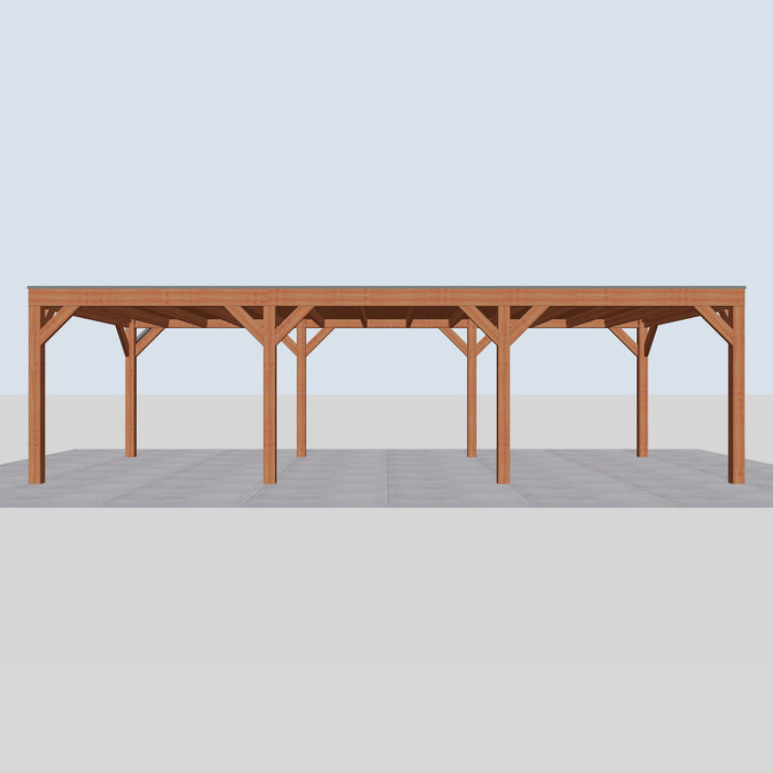 Douglas Overkapping Modern Classic - 890x375cm - vooraanzicht