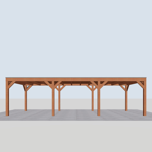 Douglas Overkapping Modern Classic - 890x375cm - vooraanzicht