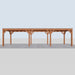 Douglas Overkapping Modern Classic - 955x310cm - vooraanzicht