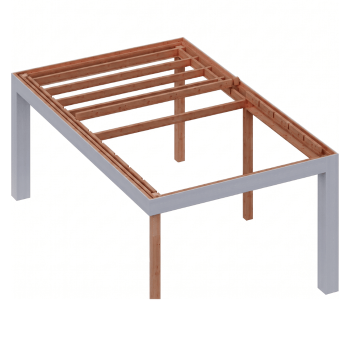 Buitenverblijf Verona - 750x335cm - Links - Volledig op Maat