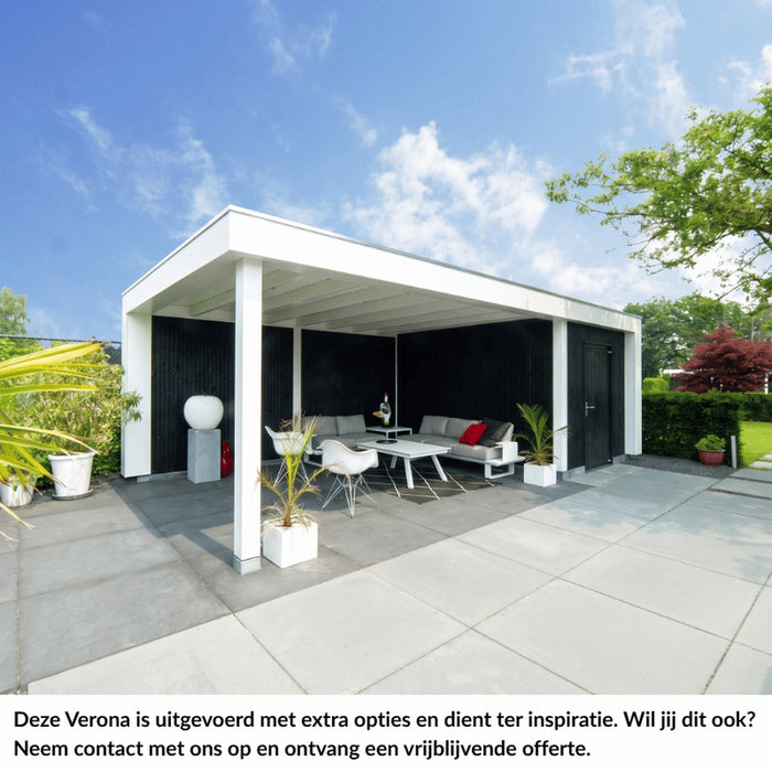 Buitenverblijf Verona - 400x335cm - Links - Volledig op Maat - inspiratie