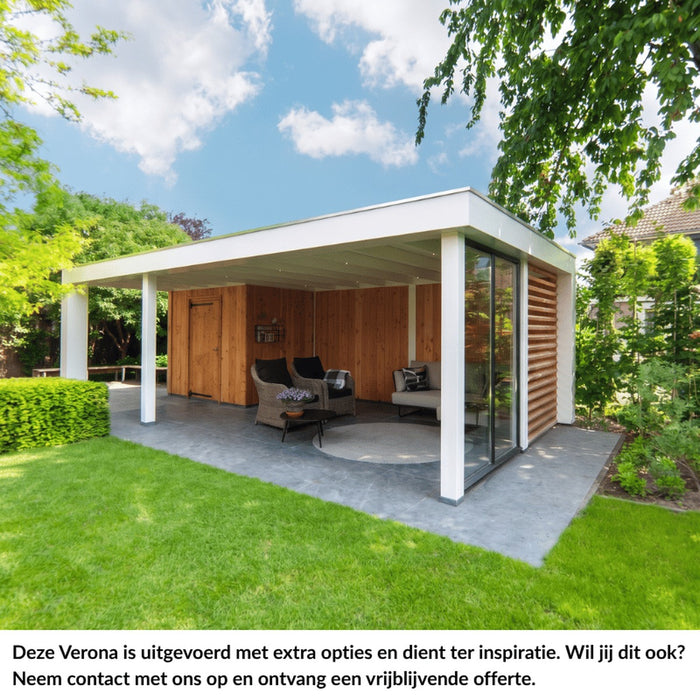 Buitenverblijf Verona - 400x335cm - Links - Volledig op Maat - inspiratie