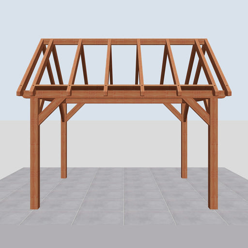 Douglas Zadeldak Landelijk Classic - 410x305cm - Volledig op Maat - vooraanzicht