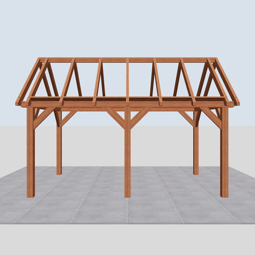 Douglas Zadeldak Landelijk Classic - 530x305cm - Volledig op Maat - vooraanzicht