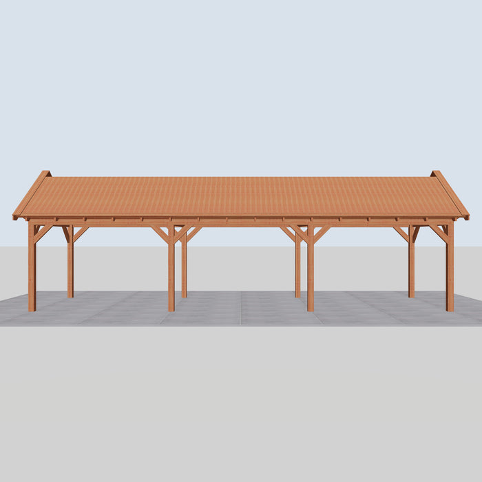 Douglas Zadeldak Klassiek Classic - 1125x305cm - vooraanzicht