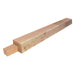 geschaafde douglas houten hoekstaander 145x145mm met keep 65x145mm